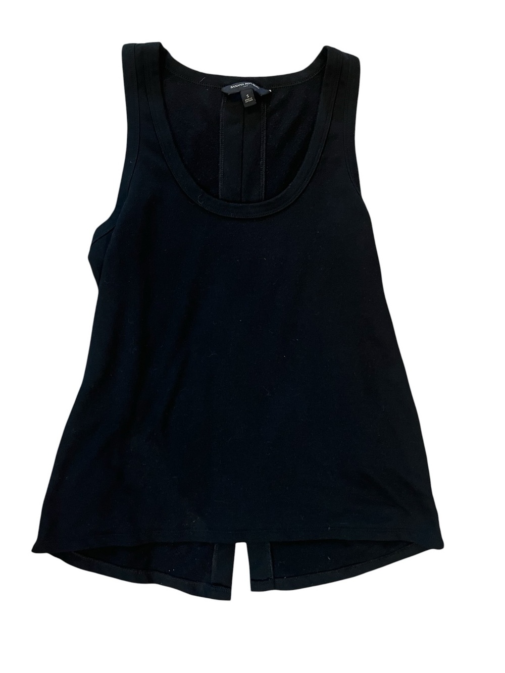 Banana Republic Black Racerback Tank Top